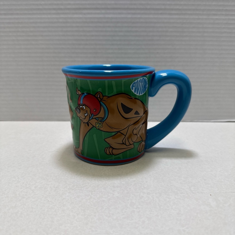 Scooby Doo Football 3-D Large Blue Mug